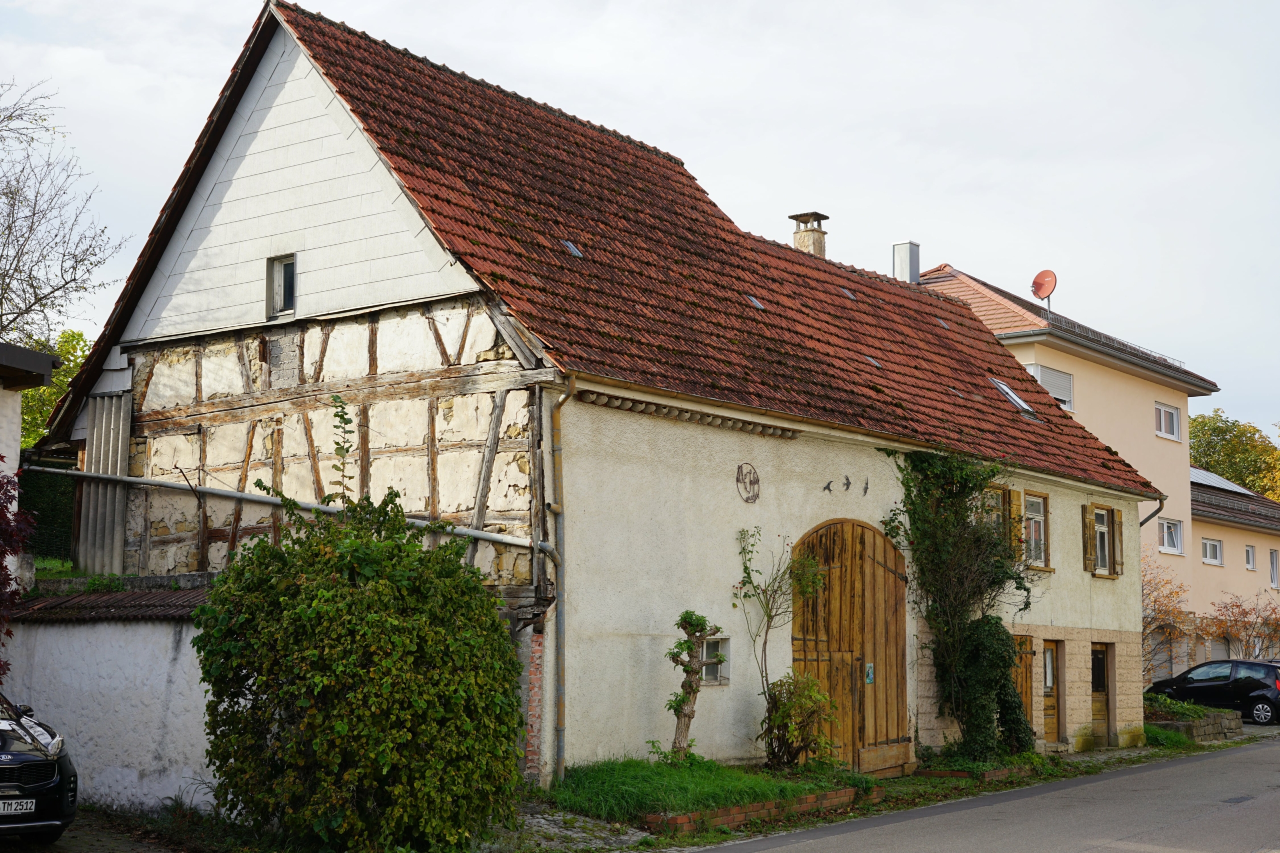 Die erste Außenansicht des Hauses in Oberwälden im Kreis Göppingen