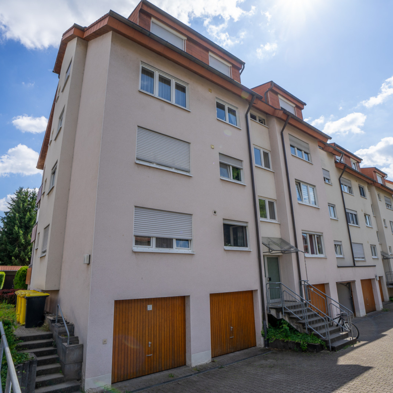 Außenblick einer Wohnung in Schorndorf