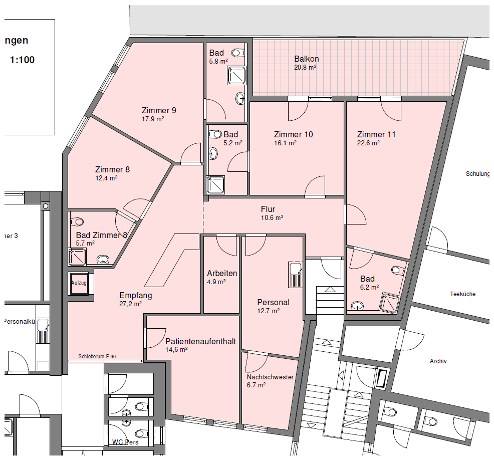Kellereistraße 4, 73033 Göppingen, Büro, Grundriss 1. OG